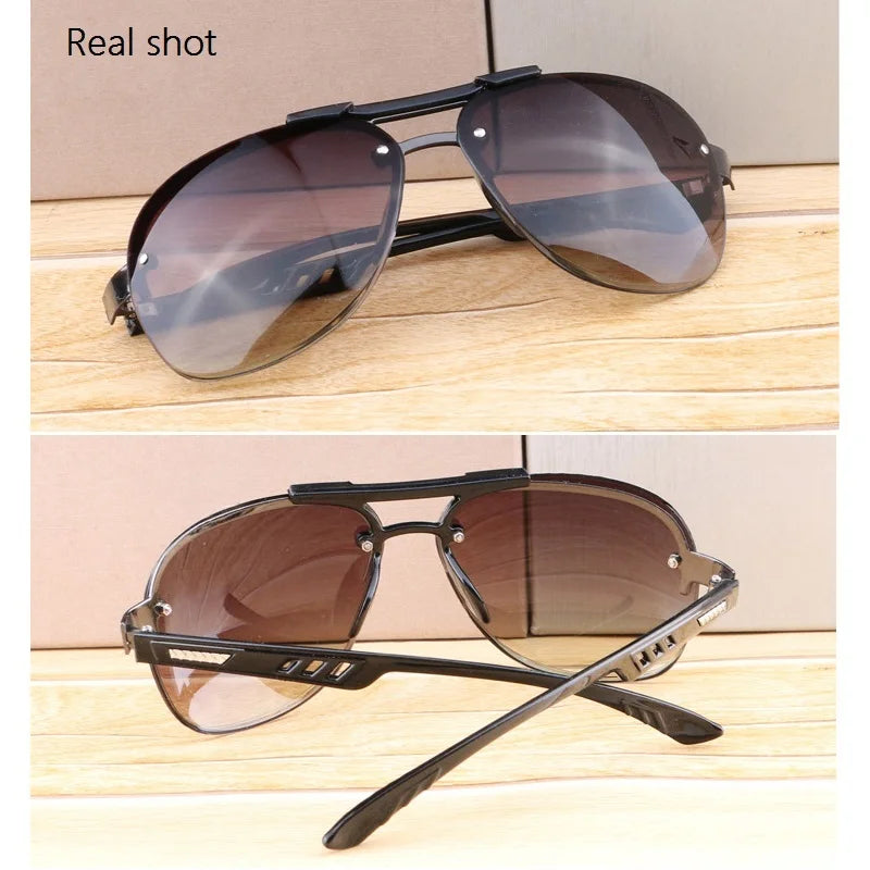 Shades - Luxury Oversized Pilot Sunglasses for Women protection