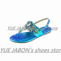 Shoes flat pearl sandals comfortable string bead beach slippers casualSPECIFICATIONSDepartment Name: ADULTBrand Name: Yue JabonModel Number: 11752Side Vamp Type: OpenBack Counter Type: Ankle StrapStyle: fashionFashion Element: String BDMEwomenstorenull