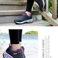 Womens Cushion Athletic Walking Sneakers Breathable Shoes Fashion SporSPECIFICATIONSBrand Name: MatersweUpper Material: MicrofiberOrigin: Mainland ChinaHeel Height: Flat (≤1cm)Hign-concerned Chemical: NoneShoes Type: otherDepartment NaDMEwomenstorenull