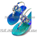 Shoes flat pearl sandals comfortable string bead beach slippers casualSPECIFICATIONSDepartment Name: ADULTBrand Name: Yue JabonModel Number: 11752Side Vamp Type: OpenBack Counter Type: Ankle StrapStyle: fashionFashion Element: String BDMEwomenstorenull