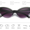 Sunglasses- Glasses For Women New Fashion Small Half Frame Eyewear