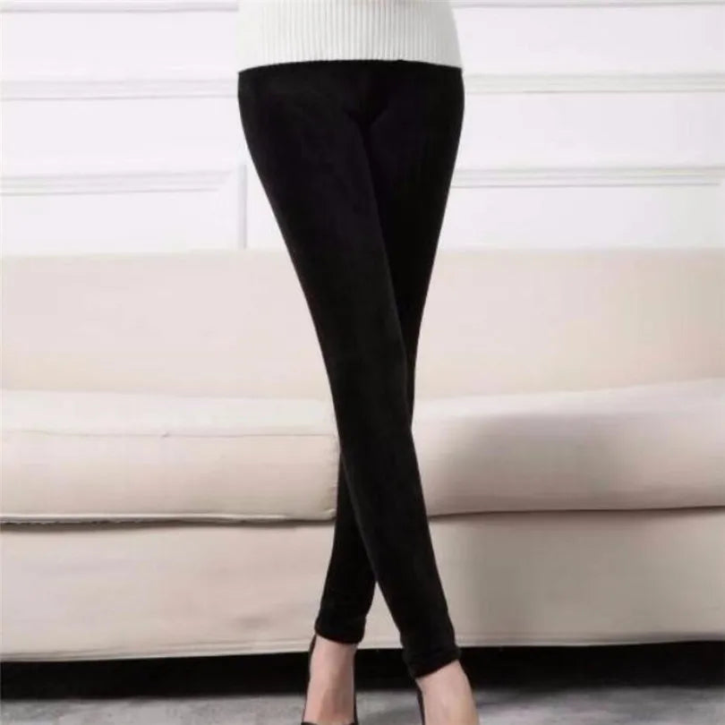 Leggings Knitting Velvet Casual High Elastic Waist Thicken Double LayeSPECIFICATIONSBrand Name: YRRETYLength(Bottoms): Ankle-LengthOrigin: Mainland ChinaHip-Style: regularWaist Type: highSeam: SEAMSpandex: High Spandex(&gt;20%)Item TypDMEwomenstorenull