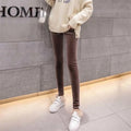 Leggings Knitting Velvet Casual High Elastic Waist Thicken Double LayeSPECIFICATIONSBrand Name: YRRETYLength(Bottoms): Ankle-LengthOrigin: Mainland ChinaHip-Style: regularWaist Type: highSeam: SEAMSpandex: High Spandex(&gt;20%)Item TypDMEwomenstorenull