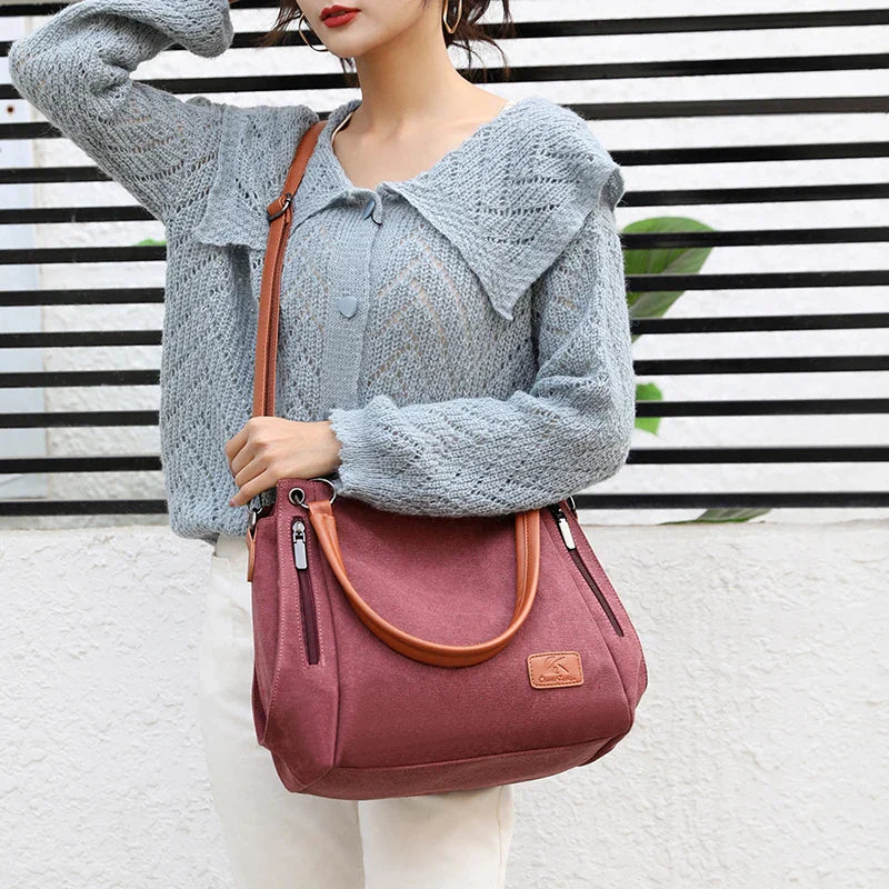 Luxury Women Bags Designer Shoulder Crossbody Bags for WomenSPECIFICATIONSBrand Name: LONOOLISAHandbags Type: Shoulder BagsTypes of bags: Shoulder &amp; HandbagsMain Material: CANVASLining Material: POLYESTERShape: Casual TotDMEwomenstorenull