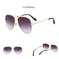 Shades- Sun Glasses Brand Designer Pilot Sunglasses Women Shades