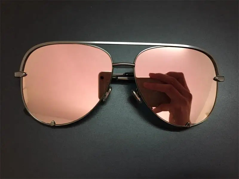 Shades- Sun Glasses Brand Designer Pilot Sunglasses Women Shades