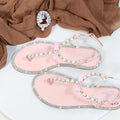 Shoes flat pearl sandals comfortable string bead beach slippers casualSPECIFICATIONSDepartment Name: ADULTBrand Name: Yue JabonModel Number: 11752Side Vamp Type: OpenBack Counter Type: Ankle StrapStyle: fashionFashion Element: String BDMEwomenstorenull