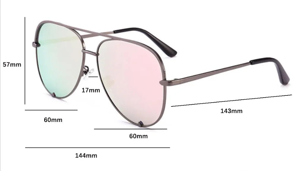 Shades- Sun Glasses Brand Designer Pilot Sunglasses Women Shades