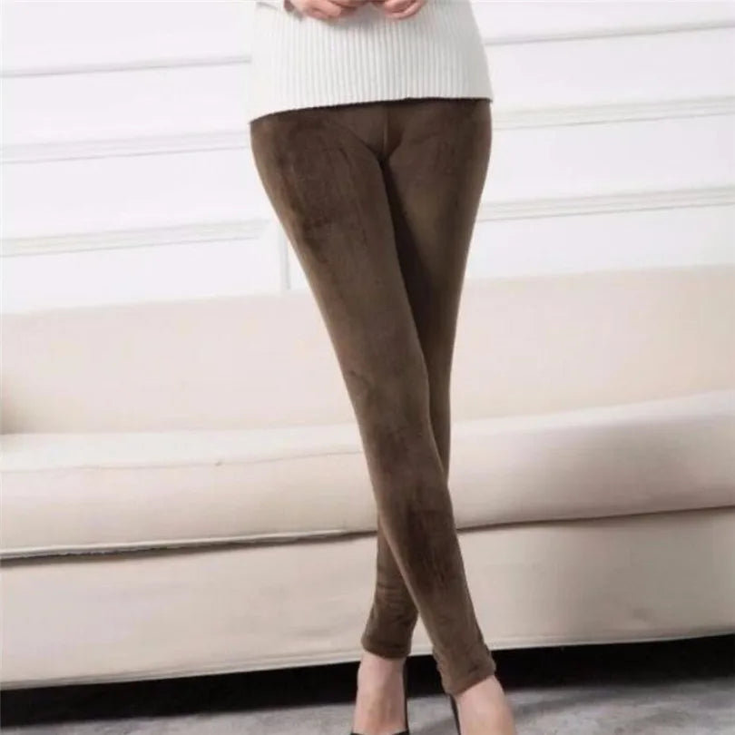 Leggings Knitting Velvet Casual High Elastic Waist Thicken Double LayeSPECIFICATIONSBrand Name: YRRETYLength(Bottoms): Ankle-LengthOrigin: Mainland ChinaHip-Style: regularWaist Type: highSeam: SEAMSpandex: High Spandex(&gt;20%)Item TypDMEwomenstorenull