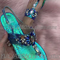 Shoes flat pearl sandals comfortable string bead beach slippers casualSPECIFICATIONSDepartment Name: ADULTBrand Name: Yue JabonModel Number: 11752Side Vamp Type: OpenBack Counter Type: Ankle StrapStyle: fashionFashion Element: String BDMEwomenstorenull