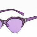 Sunglasses- Glasses For Women New Fashion Small Half Frame Eyewear