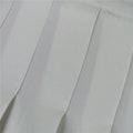 Skirts- Pleated Long Skirt Fashion Clothing Black White for Women