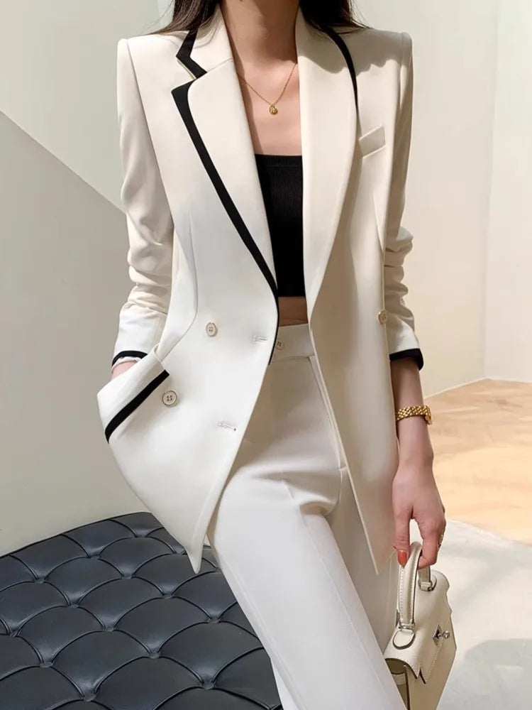 Stylish Women's Blazer and Pants Set