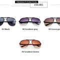 Shades - Luxury Oversized Pilot Sunglasses for Women protection