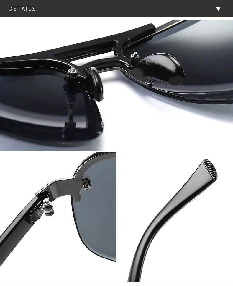 Shades - Luxury Oversized Pilot Sunglasses for Women protection