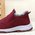 Sneakers- Women Shoes Winter Warmth and Plush Thickening for Outdoor