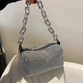 Handbag- Rhinestone Bucket Bag Glitter Chain Purse Women's Mini Bag