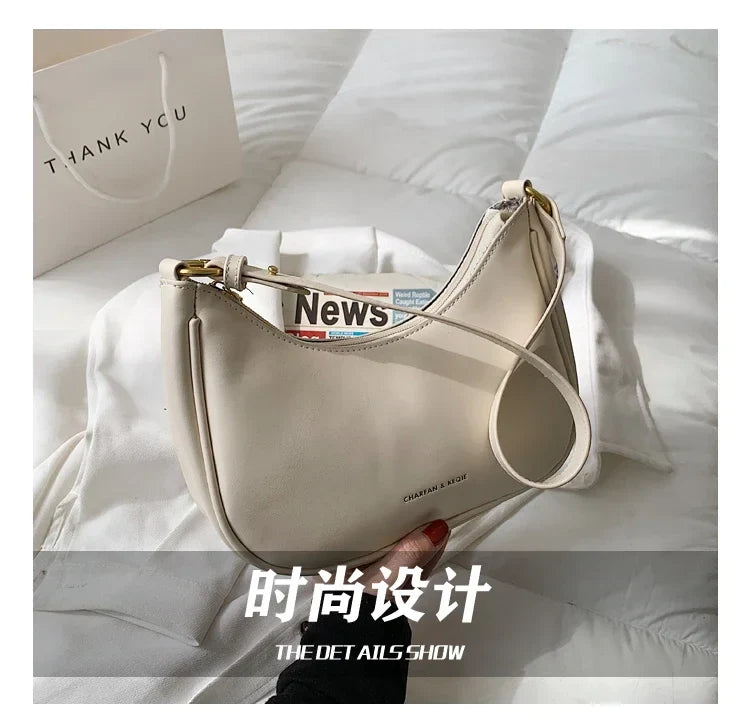 Underarm Bag for Women's Summer New Trendy and High end Crossbody Bag SPECIFICATIONSBrand Name: NoEnName_NullHign-concerned Chemical: NoneHandbags Type: Shoulder BagsMain Material: PULining Material: POLYESTERShape: BaguettePlace Of OrDMEwomenstorenull