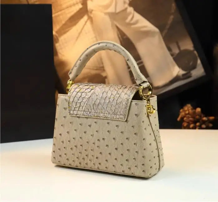 Fashion Genuine Leather Women's Handbags Female Small Shoulder CrossboSPECIFICATIONSBrand Name: BJYLOrigin: Mainland ChinaCN: GuangdongLining Material: AcrylicMain Material: Genuine leatherPlace Of Origin: GUANG DONG ProvincePlace Of ODMEwomenstorenull