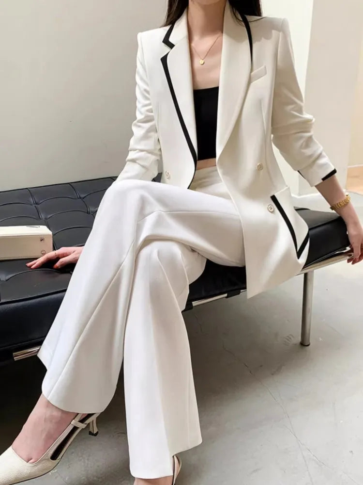 Stylish Women's Blazer and Pants Set