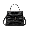 Luxury Crocodile Pattern Lady Handbag Women Shoulder Bags Designer FamSPECIFICATIONSBrand Name: NoEnName_NullOrigin: Mainland ChinaCN: ZhejiangLining Material: POLYESTERMain Material: Genuine leatherPlace Of Origin: ZHE JIANG ProvincePDMEwomenstorenull