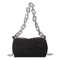 Handbag- Rhinestone Bucket Bag Glitter Chain Purse Women's Mini Bag