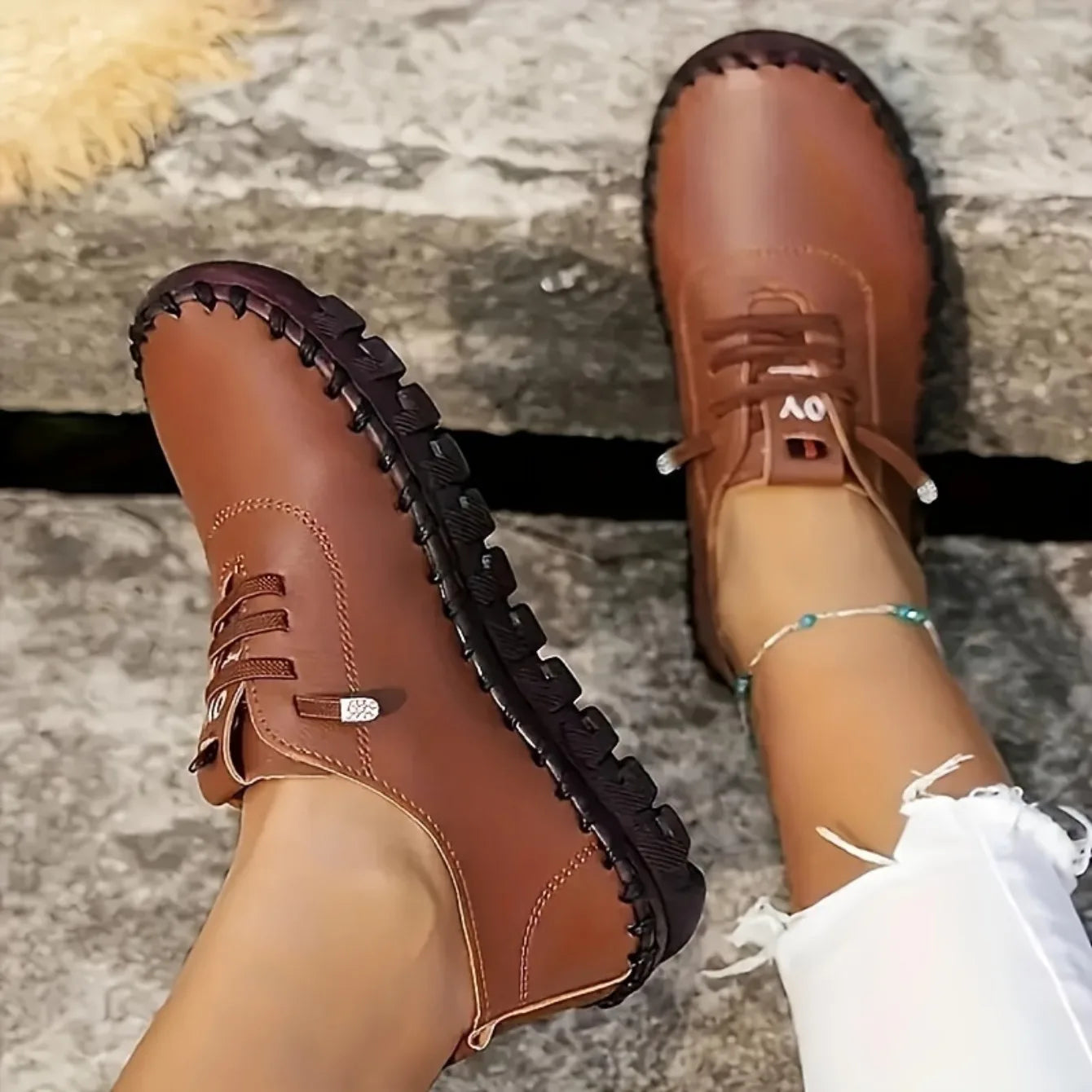 Sneakers Women Shoes Flat Loafers Leather Mom Shoes for Women ComfortaSPECIFICATIONSDepartment Name: ADULTtenis de mujer: zapatos para mujereszapatillas de mujer: shoes for womanshoes for women: zapatillas de hombresandalias de mujer vDMEwomenstorenull