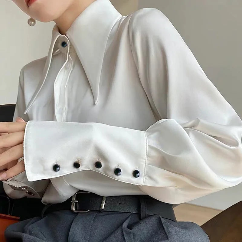 Tops Women's Casual Chiffon Blouse V-Neck Solid Shirt Bow Lantern SleeSPECIFICATIONSBrand Name: SURWENYUEStyle: Office LadyElasticity: Non StrechOrigin: Mainland ChinaCN: GuangdongSeason: All seasonFabric Type: ChiffonHign-concerned ChDMEwomenstorenull