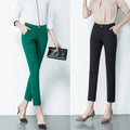 Slim Skinny High Waist Elastic Pencil Pants Women Ankle-length TrouserSPECIFICATIONSsring summer OL pantalones de mujer: retro korean casual office slim pantsvintage work wear high waist pantalones: oversized 4XL candy color trousers wDMEwomenstorenull