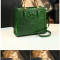 Women's Bag Crocodile Pattern Handbag Portable Tote Bag Mom Tide ShoulSPECIFICATIONSBrand Name: BJYLOrigin: Mainland ChinaCN: GuangdongLining Material: COTTONMain Material: Genuine leatherPlace Of Origin: GUANG DONG ProvincePlace Of OrDMEwomenstorenull