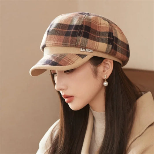 Slimming fashionable and simple newsboy octagonal painter capsSPECIFICATIONSBrand Name: NoEnName_NullFeature: Keep warmApplicable Season: winterOrigin: Mainland ChinaCN: ZhejiangMaterial: POLYESTERApplicable Scene: Go shoppingHDMEwomenstorenull