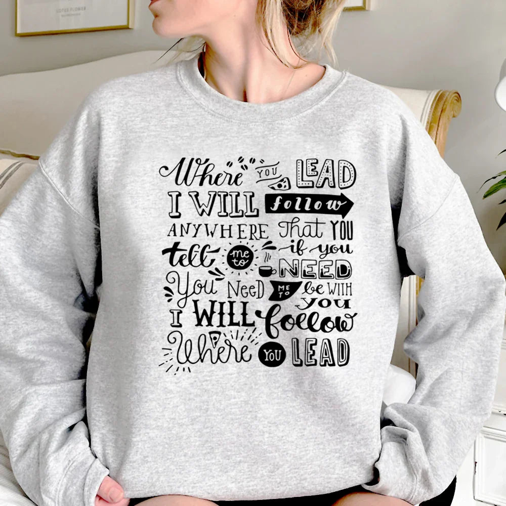 Sweatshirt- Girls hoodies women aesthetic funny sweater female wear