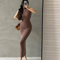 Turtleneck Midi Dress Women Ladies Elastic Hip Wrap Elegant Bodycon DrSPECIFICATIONSBrand Name: MEXZTElasticity: Slight StrechSleeve Style: regularFabric Type: ViscoseHign-concerned Chemical: NonePattern Type: SolidFit Type: SlimSilhouDMEwomenstorenull