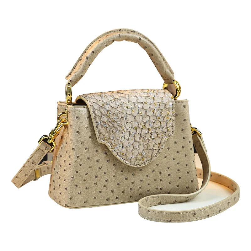 Fashion Genuine Leather Women's Handbags Female Small Shoulder CrossboSPECIFICATIONSBrand Name: BJYLOrigin: Mainland ChinaCN: GuangdongLining Material: AcrylicMain Material: Genuine leatherPlace Of Origin: GUANG DONG ProvincePlace Of ODMEwomenstorenull