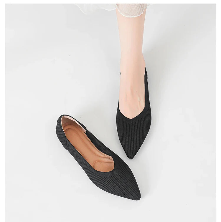 Women's solid color flat shoes casual fashion breathable non slip rubbSPECIFICATIONSBrand Name: SP CHIZHENWhether with metal toe cap: NoFlats Type: Boat shoesUpper Material: Cotton FabricDepartment Name: ADULTToe Shape: Pointed toeOutsDMEwomenstorenull