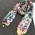 New fashion multi-color printed large square scarf women'sSPECIFICATIONSBrand Name: NoEnName_NullCraft of Weaving: Non-wovenOrigin: ES(Origin)Gender: WOMENDepartment Name: ADULTHign-concerned Chemical: NoneMaterial: POLYESTDMEwomenstorenull