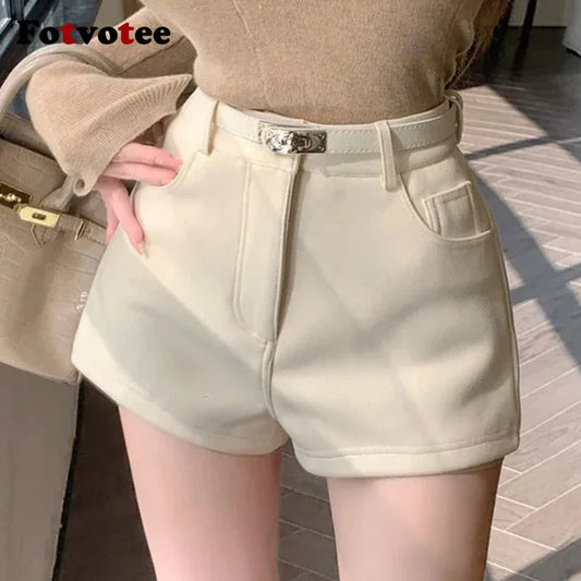 High Waisted Shorts Women Casual Solid Slim Short Pants with BeltSPECIFICATIONSCN: GuangdongBrand Name: FOTVOTEE1: Shorts for Women2: Shorts Women3: Shorts4: Short Pants5: High Waisted Shorts6: Woman clothing7: shorts y2k8: women'DMEwomenstorenull