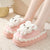 Slippers- Women's Warm Cotton House Slippers Female Indoor Plus Fur