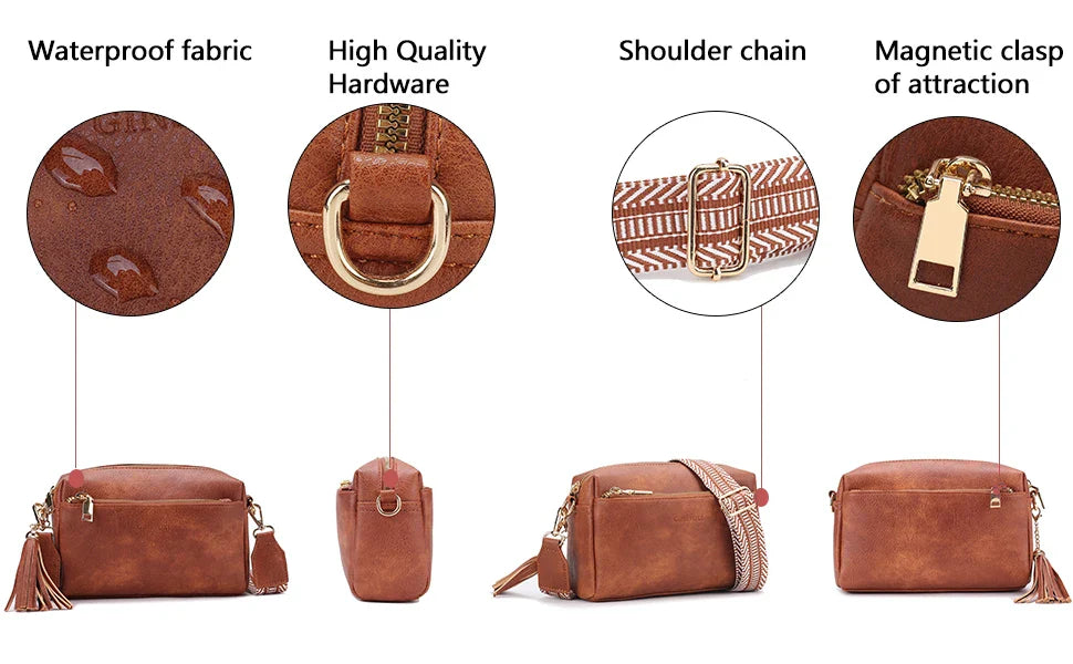 Handbag- Fashion bag women's crossbody bag large capacity shoulder bag