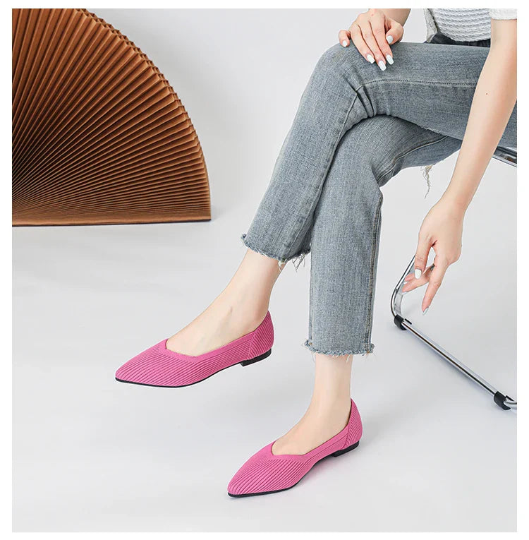 Women's solid color flat shoes casual fashion breathable non slip rubbSPECIFICATIONSBrand Name: SP CHIZHENWhether with metal toe cap: NoFlats Type: Boat shoesUpper Material: Cotton FabricDepartment Name: ADULTToe Shape: Pointed toeOutsDMEwomenstorenull