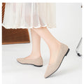 Women's solid color flat shoes casual fashion breathable non slip rubbSPECIFICATIONSBrand Name: SP CHIZHENWhether with metal toe cap: NoFlats Type: Boat shoesUpper Material: Cotton FabricDepartment Name: ADULTToe Shape: Pointed toeOutsDMEwomenstorenull