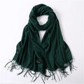 Scarf Winter Hijabs Tassels Long Lady Shawls Cashmere Scarves WrapsSPECIFICATIONSBrand Name: NoEnName_NullCraft of Weaving: TATOrigin: Mainland ChinaCN: GuangdongGender: WOMENDepartment Name: ADULTHign-concerned Chemical: NoneMateriDMEwomenstorenull