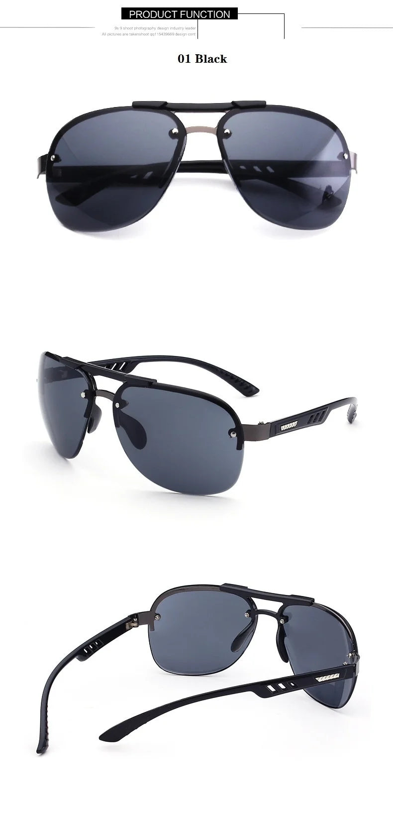 Shades - Luxury Oversized Pilot Sunglasses for Women protection