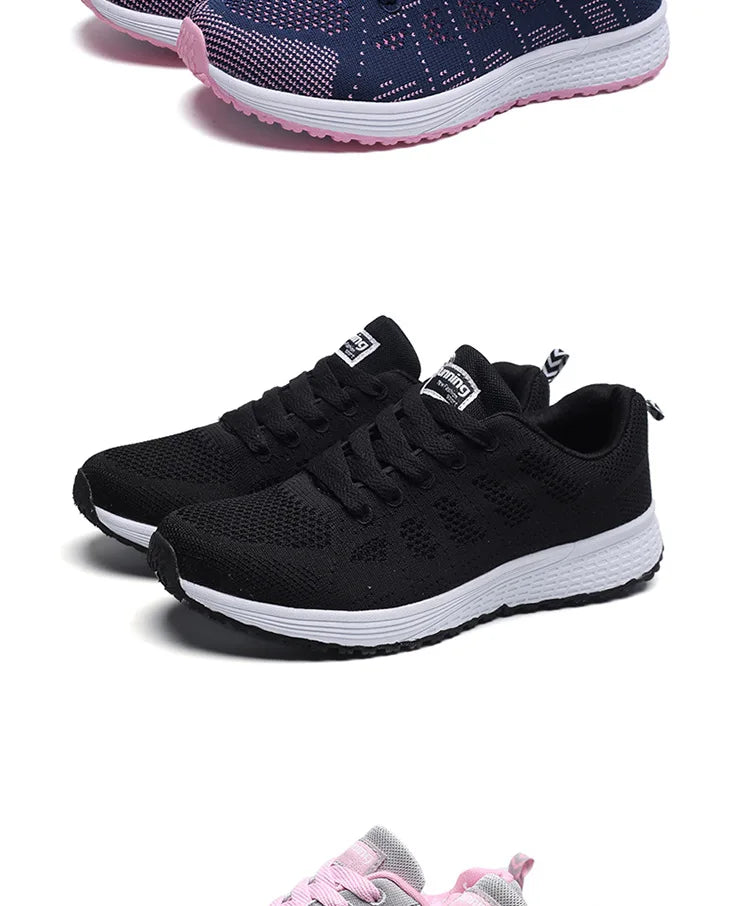 Women's Sneakers Casual Shoes Flats Air Mesh Breathable Trainers LadieSPECIFICATIONSBrand Name: YBQJOODepartment Name: ADULTUpper Material: Mesh (Air mesh)Origin: Mainland ChinaOutsole Material: RUBBERHeel Height: Low (1cm-3cm)Hign-conDMEwomenstorenull