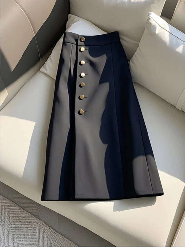 Long Pleated Skirts Y2k Spring French Elegant Slim Fit A-line UmbrellaSPECIFICATIONSBrand Name: Miss ToughMaterial: POLYESTERStyle: CasualElasticity: Slight StrechOrigin: Mainland ChinaCN: GuangdongSeason: Spring/SummerFabric Type: BroDMEwomenstorenull