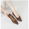 Women's solid color flat shoes casual fashion breathable non slip rubbSPECIFICATIONSBrand Name: SP CHIZHENWhether with metal toe cap: NoFlats Type: Boat shoesUpper Material: Cotton FabricDepartment Name: ADULTToe Shape: Pointed toeOutsDMEwomenstorenull