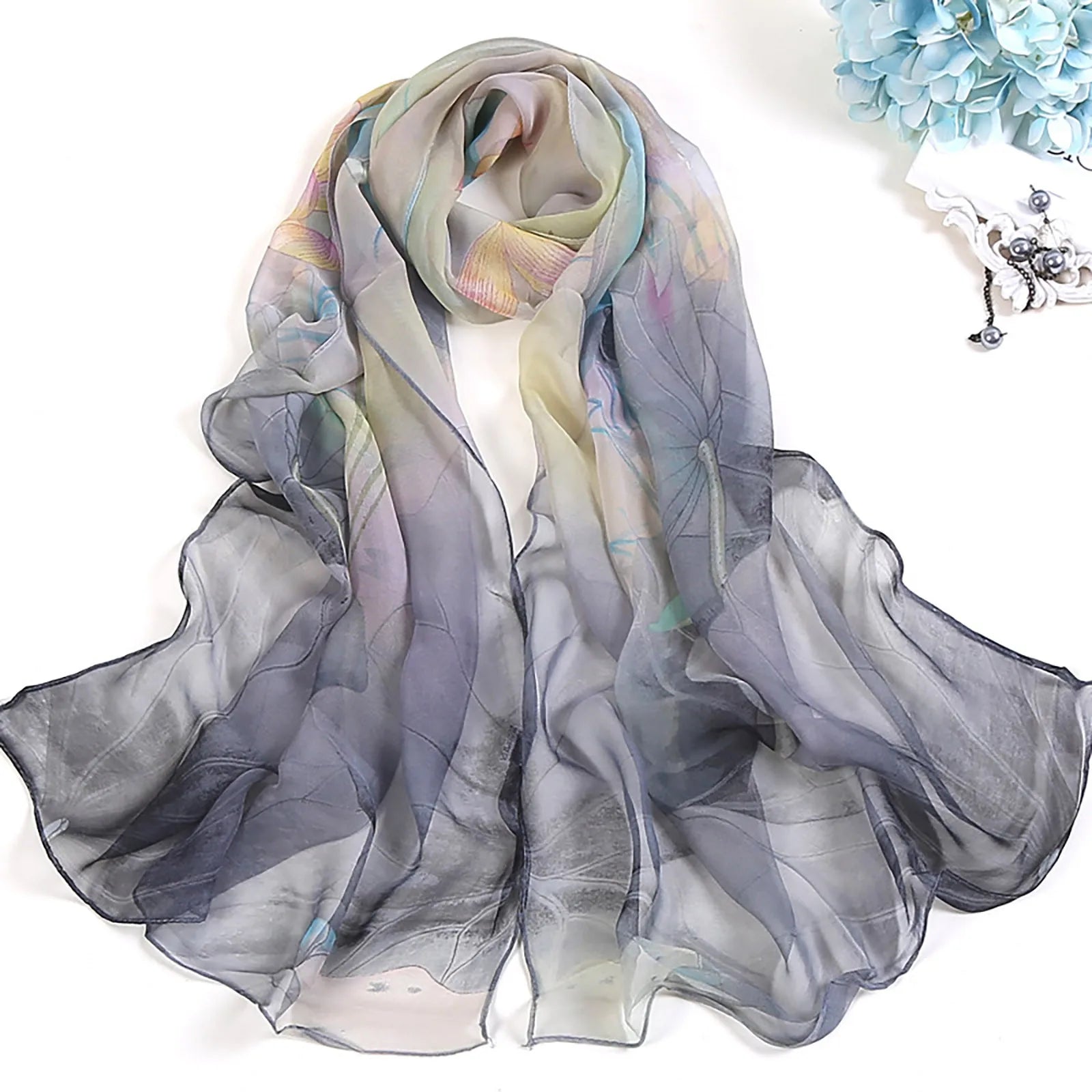 Fashion Long Scarf Women Thin Shawls and Wraps Hijab Floral Print SunsSPECIFICATIONS
Brand Name: ZOMAXIUJEE
Material: POLYESTER
Applicable Season: winter
Department Name: ADULT
Applicable Scene: CASUAL
Gender: WOMEN
Feature: Keep warm
DMEwomenstorenull