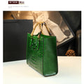 Women's Bag Crocodile Pattern Handbag Portable Tote Bag Mom Tide ShoulSPECIFICATIONSBrand Name: BJYLOrigin: Mainland ChinaCN: GuangdongLining Material: COTTONMain Material: Genuine leatherPlace Of Origin: GUANG DONG ProvincePlace Of OrDMEwomenstorenull