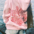 Sweatshirts- Women’s Hoodies Long Sleeve Flower Embroidery Oversized