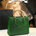 Women's Bag Crocodile Pattern Handbag Portable Tote Bag Mom Tide ShoulSPECIFICATIONSBrand Name: BJYLOrigin: Mainland ChinaCN: GuangdongLining Material: COTTONMain Material: Genuine leatherPlace Of Origin: GUANG DONG ProvincePlace Of OrDMEwomenstorenull